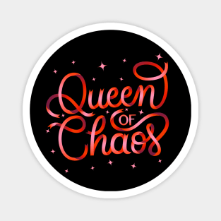 Queen of chaos Magnet